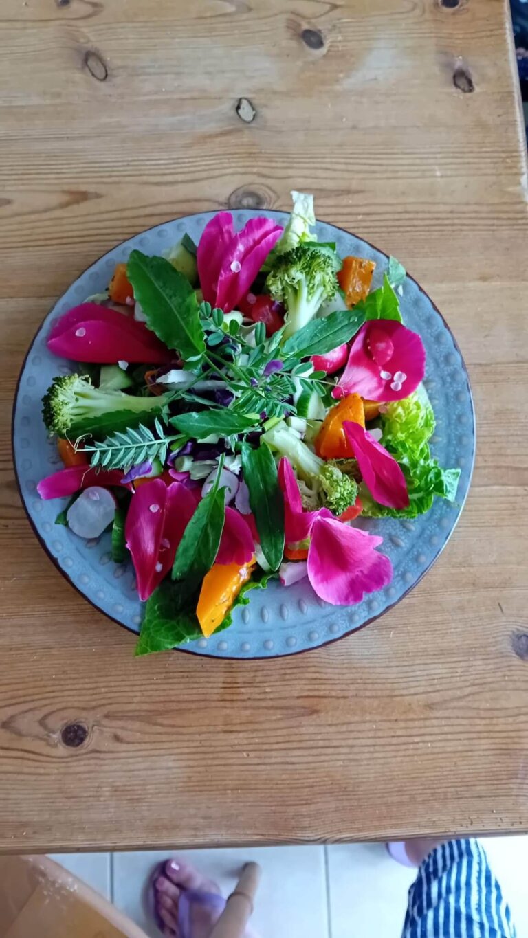 foraged salad